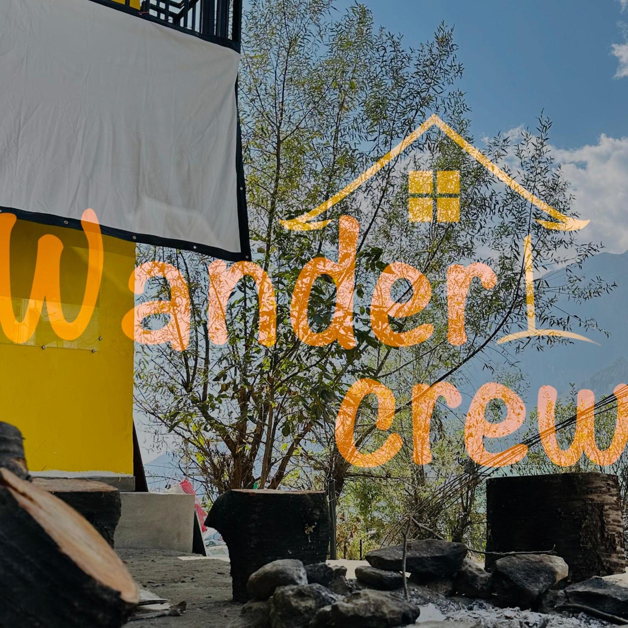 Old Wandercrew Hostel Manāli Buitenkant foto